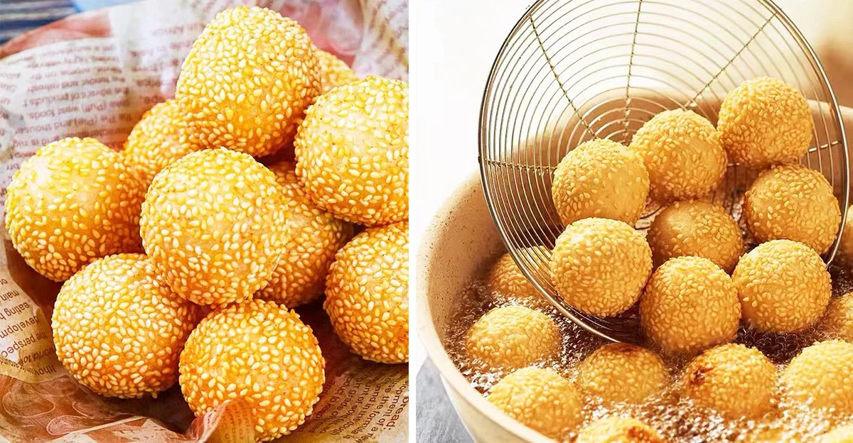 glutinous rice sesame ball factory glutinous rice sesame ball factory